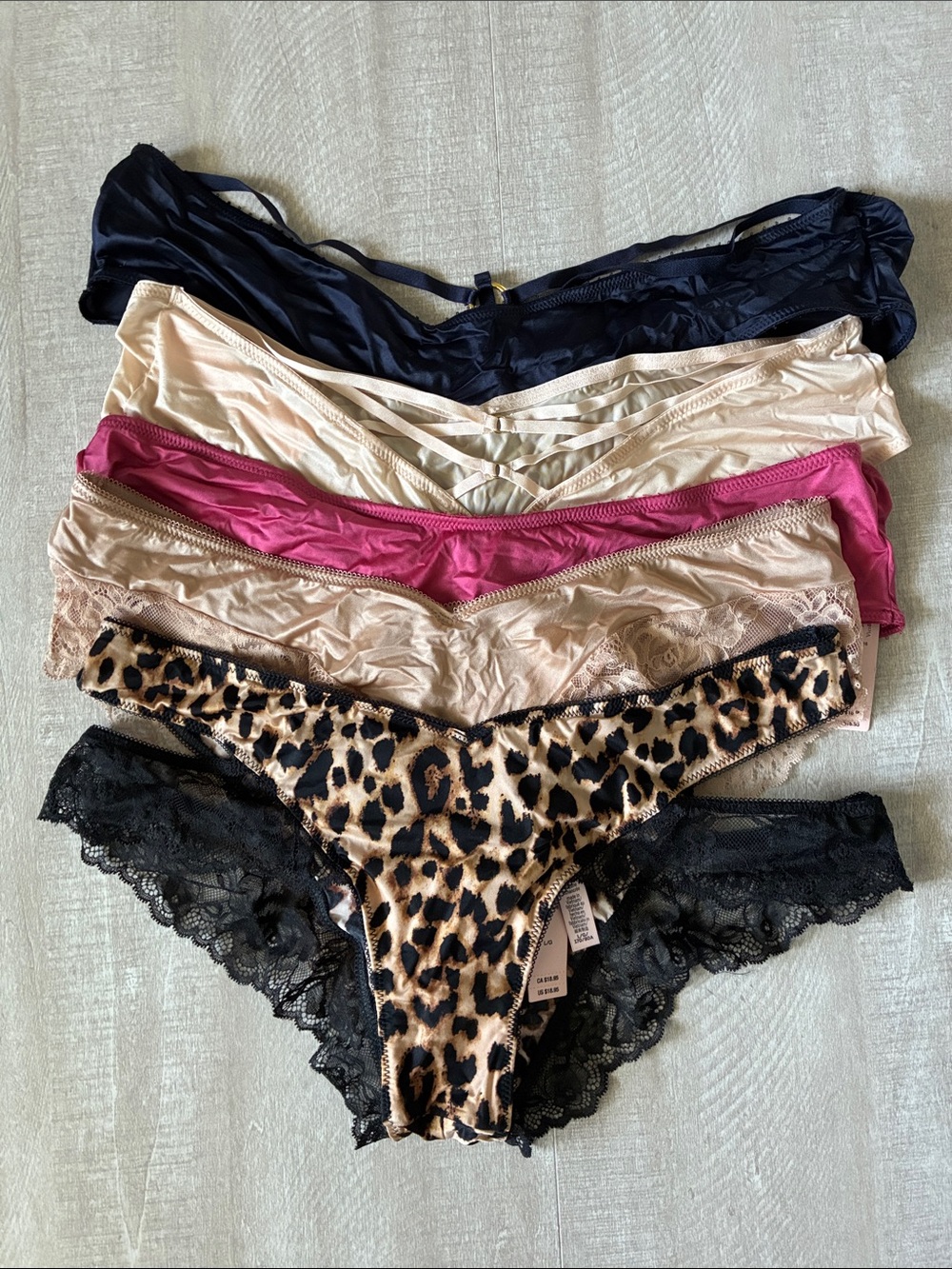 Victoria’s Secret Cheeky Panty Bundle Large